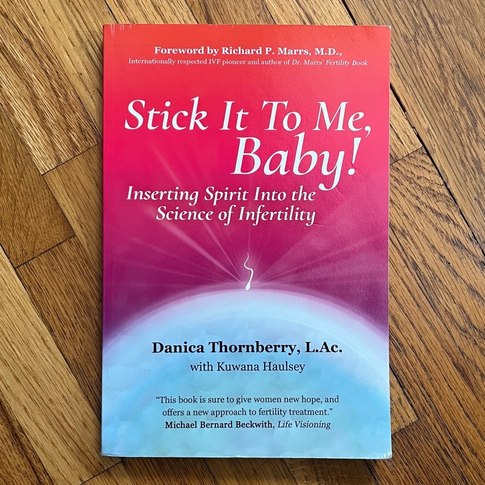 Stick It To Me, Baby! Inserting spirit into the science of infertility paperback